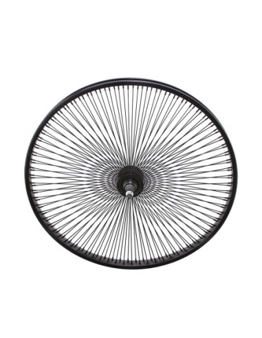 26 Steel Free Wheel 144 Spoke 14gBlack 3/8 Axle...